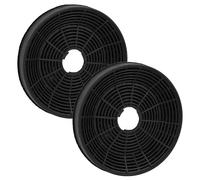 vhbw 2x filtro a carboni attivi sostituisce Amica KF 17146 per cappe aspiranti - 16 cm