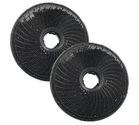 vhbw 2x filtro a carboni attivi sostituisce Best ECFB02, ECFBLL01, Model 190, Type D190 per cappe aspiranti