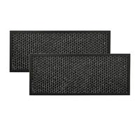 vhbw 2x filtro ai carboni attivi compatibile con Rowenta Intense Pure Air Connect PU6080, PU6080 F0 purificatore d'aria - Filtro dell'aria nero