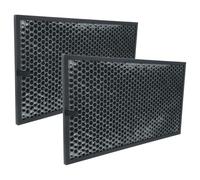 vhbw 2x Filtro ai carboni attivi compatibile con Sharp KC-860E, KC-C150E purificatore d'aria - filtro dell'aria nero