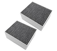 vhbw 2x filtro ai carboni attivi compatibile con Siemens LC97BB532/03, LC97BB542/01, LC97BB542/02 cappa da cucina - 22,7 x 18,9 x 10 cm