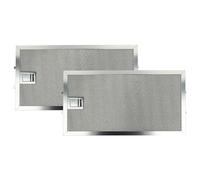 vhbw 2x filtro anti-grasso compatibile con Miele DA 101, DA 101 EXT, DA 191, DA 191 EXT, DA 199, DA 199-2, DA 209 cappa da cucina, metallo