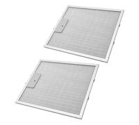 vhbw 2x filtro anti-grasso sostituisce Elica GRI0009219A, KIT0010805, 93952919 per cappa da cucina - 30,4 x 26,8 x 1,2 cm, metallo