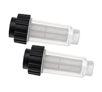 vhbw 2x Filtro antisporco sostituisce Kärcher 5.731-0500, 5.731-050 per idropulitrice ad alta pressione con attacco acqua 3/4” AG