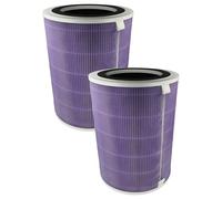 vhbw 2x filtro aria compatibile con Pro Breeze PB-P07 purificatore d'aria - filtro combinato prefiltro + HEPA(H13) + carbone attivo + ioni d'argento