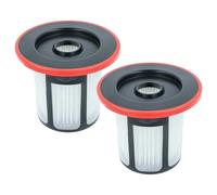 vhbw 2x filtro compatibile con Bosch BCS611P4A02, BCS611P4A03, BCS611P4A04, BCS611P4A07 aspirapolvere - filtro HEPA nero/bianco/rosso