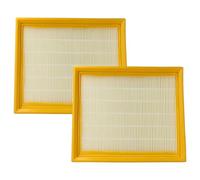 vhbw 2x filtro compatibile con Festool HF-CT36, HF-CT48, CTL 48 E AC, HF-CT26, CTL 26 E AC, CTL 36 E AC, CT AC aspirapolvere - Filtro HEPA