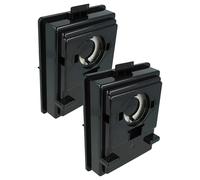 vhbw 2x filtro compatibile con Rainbow Rexair R10520, R12106B, R-12106B, E2, R-10520, E Serie aspirapolvere - filtro aria fine nero