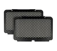 vhbw 2x filtro compatibile con Rowenta Silence Force Multicyclonic RO8314EA/410, RO8324EA/410 aspirapolvere - filtro HEPA nero/bianco