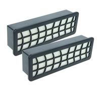 vhbw 2x filtro compatibile con Zelmer ZVC752ZKRU(01)(919.5SK), ZVC752ZKRU/04(919.5SK) aspirapolvere - filtro HEPA nero/bianco
