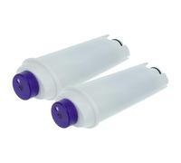 vhbw 2x filtro dell'acqua compatibile con DeLonghi ECAM 23.460.S, ECAM 24.210.SB macchina da caffè automatica, macchinetta per espresso - bianco