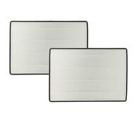 vhbw 2x filtro dell'aria F7 compatibile con Helios KWL EC 300 W, KWL EC 300 Pro ventola (2x filtro antipolline)