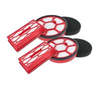 vhbw 2x filtro HEPA, 2x filtro salva-motore compatibile con Dirt Devil Infinity Rebel 52, 54, DD5501, DD5254, 50, DD5254-01, DD5500 aspirapolvere