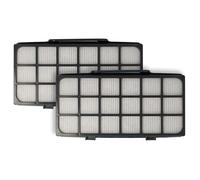vhbw 2x filtro post-motore compatibile con Rowenta Silence Force Animal RO7260, RO7260EA aspirapolvere - filtro aria di scarico EPA
