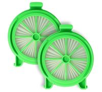 vhbw 2x filtro sostituisce Rowenta RS-RH5024, D230466 per aspirapolvere - filtro HEPA bianco/verde