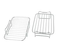 vhbw 2x Griglia compatibile con Ninja SL400EU, AF300EU, DZ400EU, AF500EU, AF400EU friggitrice ad aria - 20 x 13,5 x 8 cm