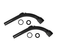 vhbw 2x impugnatura compatibile con Dirt Devil M5036-0, M5036-2, M5036-1 aspirapolvere - manico di ricambio, diametro de 32mm, 37,1 cm