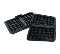 vhbw 2x Inserto per waffle compatibile con Ninja AirFryer AF500EU friggitrici ad aria - silicone, senza BPA, lavabile in lavastoviglie