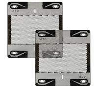 vhbw 2x lametta sostituisce Braun 410 per rasoio