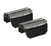 vhbw 2x Lamina a doppio taglio compatibile con Braun 360 Complete rasoio elettrico + telaio, colore nero