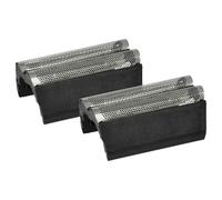 vhbw 2x Lamina a doppio taglio compatibile con Braun 5472, 5473, 5501, 5471, 5434, 5437, 5405 rasoio elettrico + telaio, colore grigio scuro/argento
