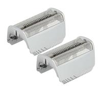 vhbw 2x Lamina a doppio taglio compatibile con Braun 7790, SmartControl, Syncro, FIX400, SyncroPro rasoio elettrico + telaio, colore argento