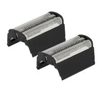 vhbw 2x Lamina a doppio taglio compatibile con Braun Flex Integral 5314, 5311, 5312, 5000, 5005, 5010, 5015 rasoio elettrico + telaio, colore nero