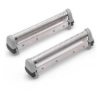 vhbw 2x lamina di rasatura sostituisce Remington RBL 5002, SP67, SP69 per rasoio elettrico - con supporto, argentato