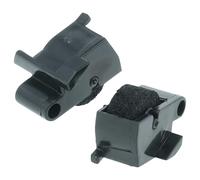 vhbw 2x nastro inchiostrato compatibile con Sharp EL1196, EL1195L, EL1607P, EL1801C calcolatrice, registratore di cassa - Rullo inchiostratore, Nero