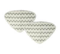 vhbw 2X Panno Compatibile con Vileda Steam, Steam One Scopa a Vapore - Microfibra, Grigio/Bianco