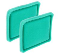 vhbw 2x Prefiltro compatibile con Briggs & Stratton 121H02-0100-B1, 121A32-0101-E1 tosaerba - filtro, 12,5 x 10,5 x 0,95 cm