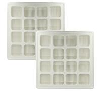 vhbw 2x prefiltro compatibile con IQAir HealthPro 250 NE, 100 NE, 250 depuratore d'aria - tessuto non tessuto/plastica, classe filtrante F8 bianco