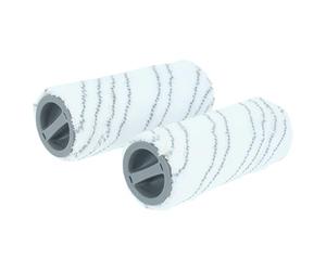 vhbw 2X Rullo con Spazzola in Microfibra (Set) Compatibile con Kärcher EWM 2, 2 Premium lavapavimenti - Doppia Confezione