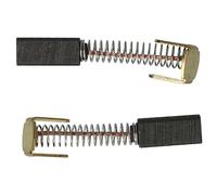 vhbw 2x spazzola carbone 10 x 4,3 x 4 mm sostituisce Hitachi/Hikoki 999-045, 999045 per utensile elettrico