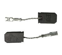 vhbw 2x spazzola carbone 16 x 10 x 5 mm compatibile con Metabo W 7-100, W 7-115 Quick, W 7-125, W 7-125 Quick smerigliatrice, sega a coda