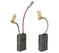 vhbw 2x spazzola in carbone 23 x 12,3 x 6,2mm compatibile con Bosch GBH 5 DCE, 38, 5-40 DE, 5-40 DCE, 5-38 D utensile elettrico, scalpellatore