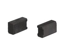 vhbw 2x spazzola carbone 4 x 6 x 10 + 4 x 6 x 9,15 mm compatibile con Bosch Vero Serie macchina del caffè - Spazzola motore