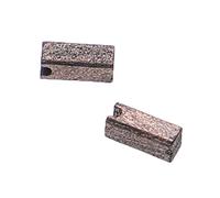 vhbw 2x spazzola carbone 5 x 4 x 2 mm compatibile con Märklin 60760, 60941, 60943, 60944 locomotiva, motori per trenini