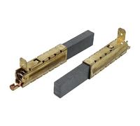 vhbw 2x spazzola carbone 6,3 x 11 x 32mm compatibile con Würth ISS 35 S, 55 S, 45 m aspirapolvere