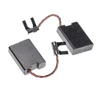 vhbw 2x spazzola di carbone per motore 6,3 x 15 x 22mm compatibile con Bosch PWS 1800 (0 603 257 048), PWS 1800 (0 603 257 803) utensile elettrico
