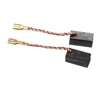 vhbw 2x spazzola carbone 6,3 x 7,3 x 14mm compatibile con Hitachi W6V4, W6VA4, W6VB3, W6VM, W8VB2 utensile elettrico
