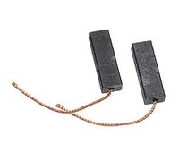 vhbw 2x spazzola carbone compatibile con Flymo DLE, DLE-02-03, DLE-03S, DLES, E25, E30, E 30-1, E38 tagliaerba - Spazzola motore, 27 x 9 x 6 mm