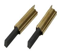 vhbw 2x spazzola carbone compatibile con Zerowatt 31005564, 31004708, 31004707, 31004671, 31003620, 31003619, 31006159, 31005567 lavatrice