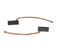 vhbw 2x spazzola carbone 10 x 4 x 4 mm per ventola, azionamento per tapparelle e cancelli, unità di soffiaggio, motori, climatizzatore, dinamo