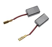 vhbw 2x spazzola di carbone per motore 6 x 10 x 17mm compatibile con Hilti DAG 125-S, DAG 125-SE, DCG 125-S, DCG 500-S utensile elettrico