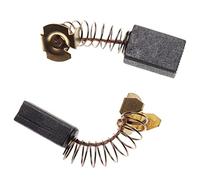 vhbw 2x spazzola di carbone per motore 6 x 10 x 15mm compatibile con Makita JS3200, LS0810, SR1600 utensile elettrico