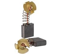 vhbw 2x spazzola in carbone 7 x 18 x 16mm sostituisce Makita 193696-5, 194993-2, CB-210 per utensile elettrico + molla
