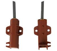vhbw 2x spazzola in carbone con base compatibile con Indesit C00142207 = Ari142207 (482000069517) Motori Welling per lavatrice, rosso