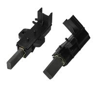 vhbw 2x spazzola in carbone con base compatibile con Samsung WF-R1065S, TG60-1028E, MG70-X1031E, K1230E lavatrice, nero