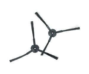 vhbw 2X Spazzola Laterale Compatibile con iLife A4s, V3s, A4, A6s, V5, V5s PRO, V5s, A6, V3 Robot aspirapolvere - Set spazzole, DX/SX, Nero